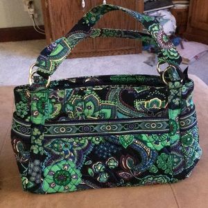 Vera Bradley Blue and Green Handbag